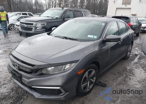 2019 Honda Civic Lx z USA, uszkodzony, nr VIN 2HGFC2F65KH533146